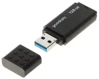 Picture of GOODRAM 128GB UME3 USB 3.2 Gen1 USB Black UME3-1280K0R11