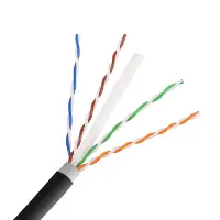 Picture of TapeCom UTP CAT6 BC Outdoor Black per meter
