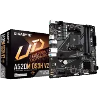 Picture of Gigabyte A520M DS3H V2 (rev. 1.0) AMD A520 Chipset