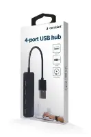 Picture of Gembird 4-port USB hub, black UHB-U2P4-06