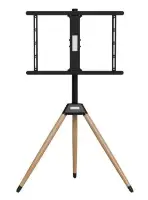 Picture of Gembird TV tripod floor stand  (swivel/tilt), 32" - 75" TVS-75ST-01