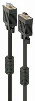 Picture of Gembird  Premium dual-shielded VGA cable with  ferrite cores ,3M CC-PPVGA-10-B