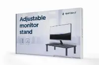 Picture of Gembird Adjustable monitor stand (rectangle)  MS-TABLE-01