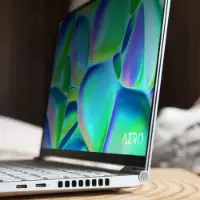 Picture of Gigabyte AERO 14 BMF-H2UKBB4SO Intel i7 13620H,  RTX 4050, 14" OLED QHD 90Hz, DDR5 16Gb (fixed),  Gen4 1TB, Win11 Home, Silver