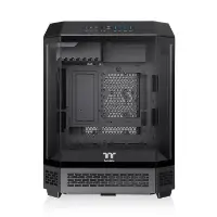 Picture of Thermaltake The Tower 600  Black, SPCC steel 3 tempered‑glass panels 2X CT140 Fan