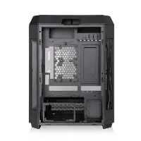 Picture of Thermaltake The Tower 600  Black, SPCC steel 3 tempered‑glass panels 2X CT140 Fan