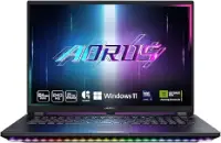 Picture of Gigabyte AORUS MASTER 18 BZHC6UKD45S, Intel 275HX, RTX 5090, 18" Mini LED WQXGA 240Hz, DDR5 64Gb (32Gb*2), Gen4 1TB + Gen4 1TB, Win11 PRO Black