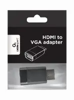 Picture of Gembird HDMI to VGA + Audio adapt. Cable Single Port  A-HDMI-VGA-001