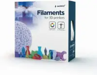 Picture of Gembird PLA Filament Natural 1.75mm 1.75mm 1kg   3DP-PLA1.75-01-NAT