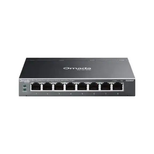 Picture of TP-Link ES208GP 8-Port Gigabit Easy Managed Switch Switch with 8-Port PoE
