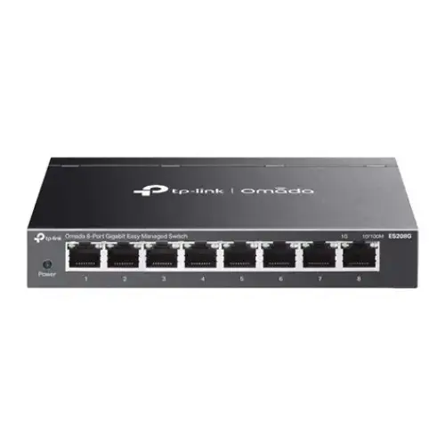 Picture of TP-Link Omada ES208G 8-Port Gigabit  Easy Managed Switch