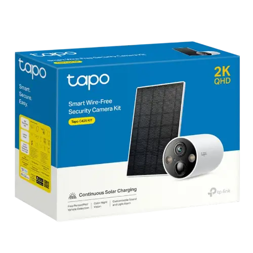 Picture of TP‑Link Tapo C425 KIT with Solar Panel