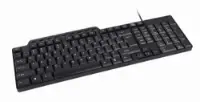Picture of Gembird Compact multimedia keyboard US Layout USB Black KB-UM-104
