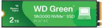 Picture of WD Green 2TB  SN3000 NVMe PCIe 4.0 x 4