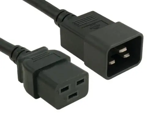 Picture of PowerWalker IEC Cable 16A C19/C20 (180cm) Art. No. 91010028