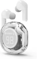 Picture of Gembird Transparent TWS in-ears, white TWST-01-W