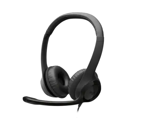 Picture of Logitech H390 USB Black Headset