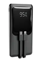 Picture of Gembird 20W Fast Charging Power Bank PB10-PD20-LCD-01 10000mAh Integrated Cables Black