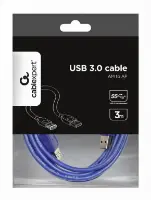 Picture of Gembird USB 3.0 Extension Cable CCP-USB3-AMAF-10 USB-A Male to Female 3m Blue