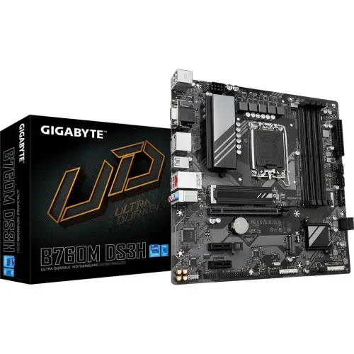 Picture of Gigabyte B760M DS3H DDR4 1.0 Motherboard