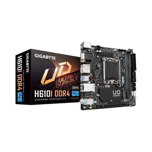 Picture of Gigabyte H610I DDR4 Rev 1.0 LGA1700 Mini-ITX Motherboard