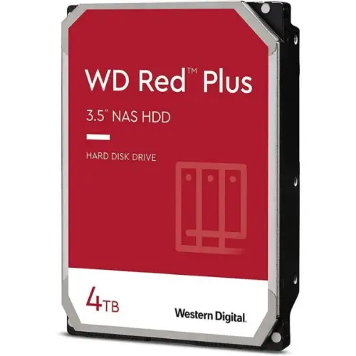 Picture of WD Red Plus 4TB 5400RPM 128MB SATA NAS HDD WD40EFZZ