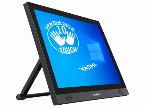 Picture of Yashi Touch 23.6" LED Touchscreen HDMI Multimedia Monitor YZ2410